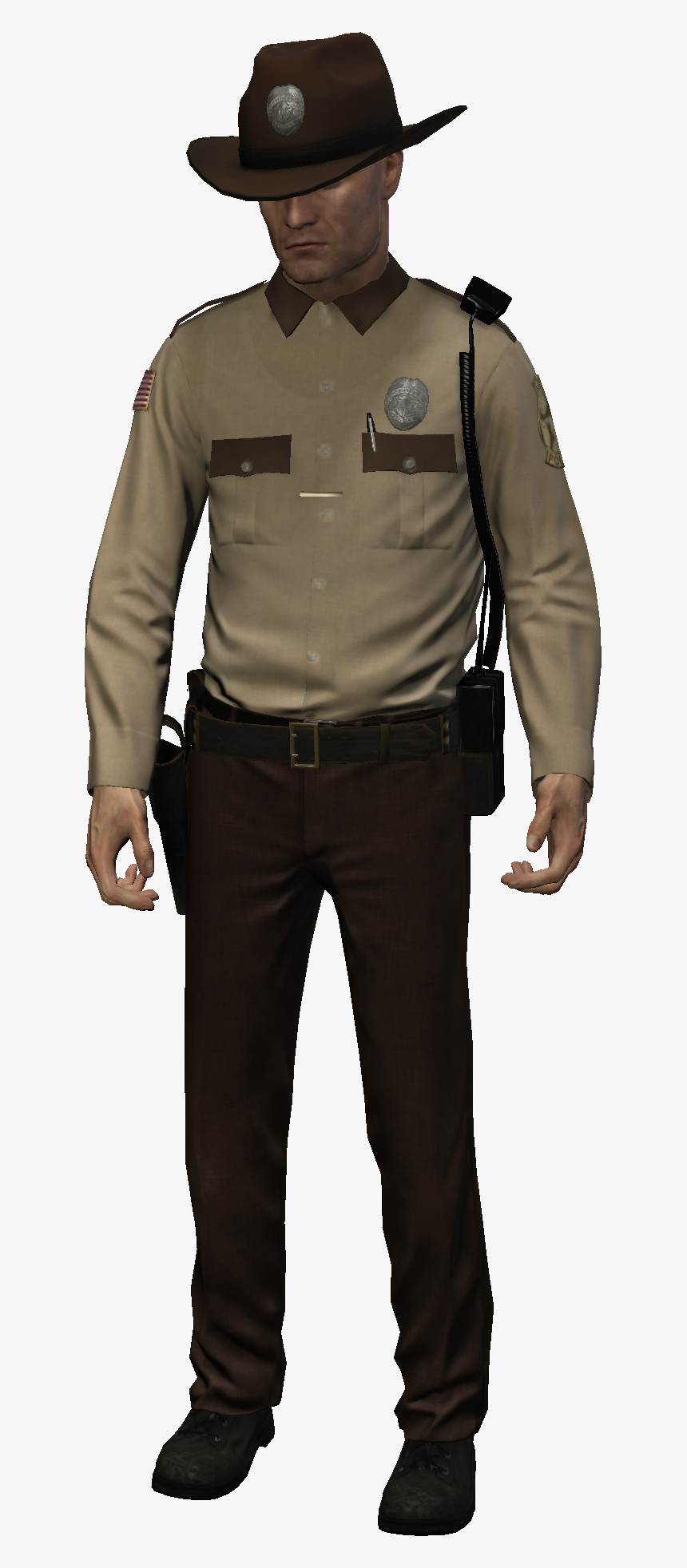 Transparent Hitman Png - Hitman Absolution Police Uniform, Png Download, Free Download