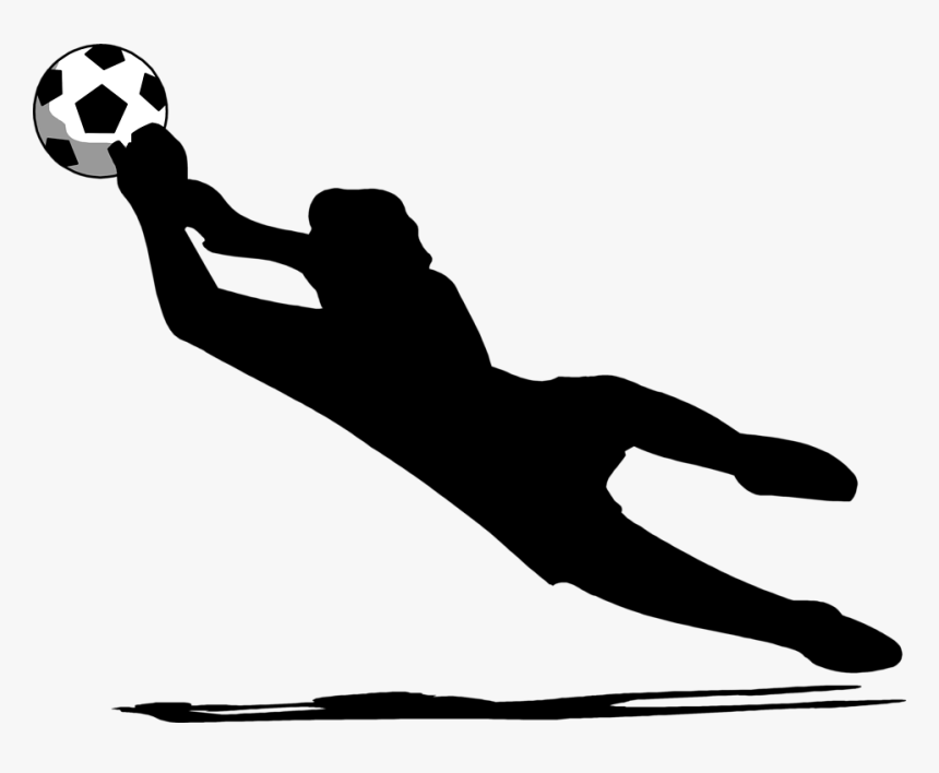 Ball Logo Library Free - Soccer Goalie Clipart, HD Png Download, Free Download