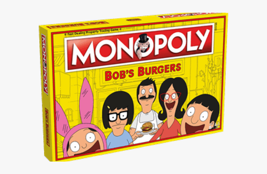 Hitman Clipart Professional - Bob's Burgers Monopoly, HD Png Download, Free Download