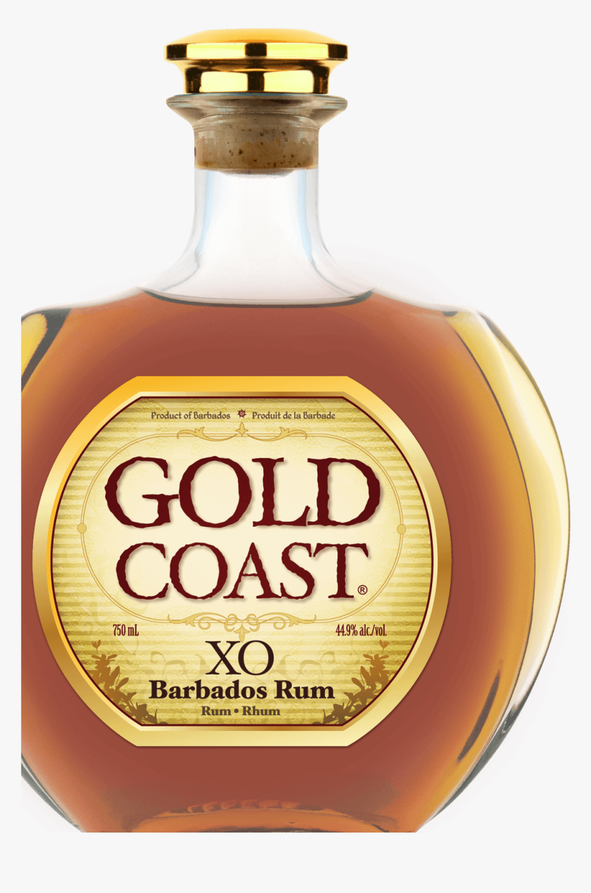 Gold Coast Xo Barbados Rum Distilled In Barbados - Gold Coast Liquor, HD Png Download, Free Download