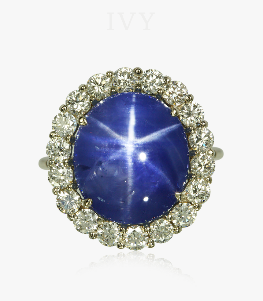 Star Blue And Diamond Ring Ivy New - Diamond, HD Png Download, Free Download