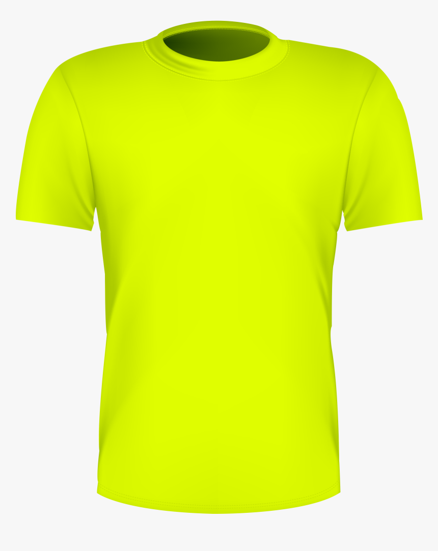 T Shirt Png Yellow Shirt Png Clipart Best - Under Armour High Vis Yellow Shirt, Transparent Png, Free Download