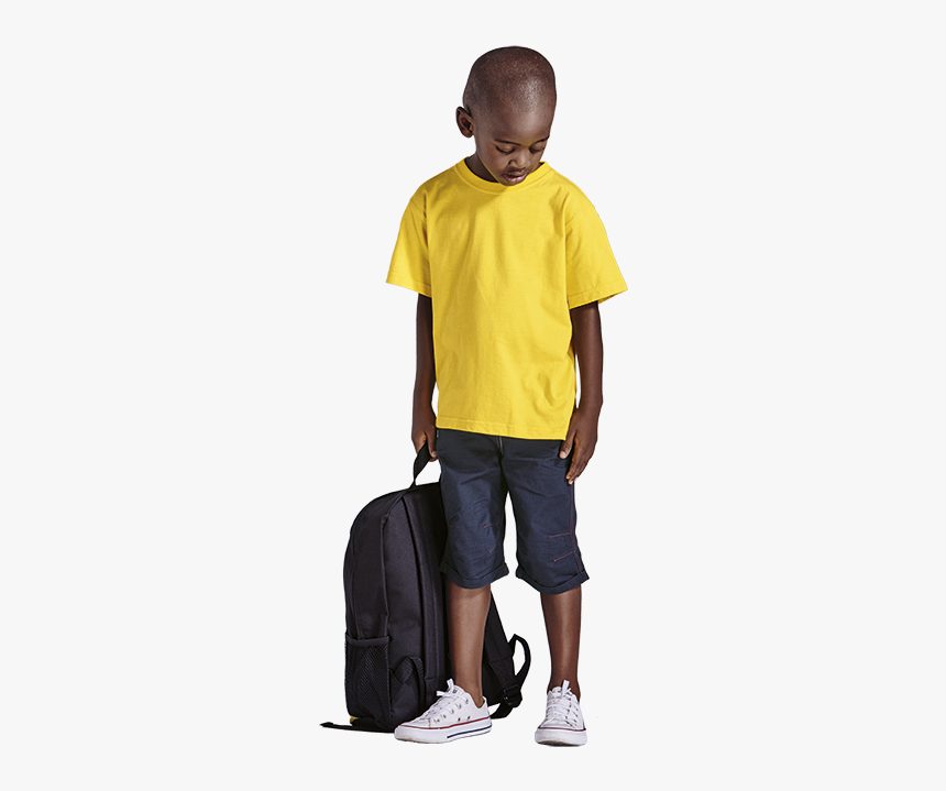 145g Kiddies Crew Neck T-shirt - Kiddies Shirts, HD Png Download, Free Download