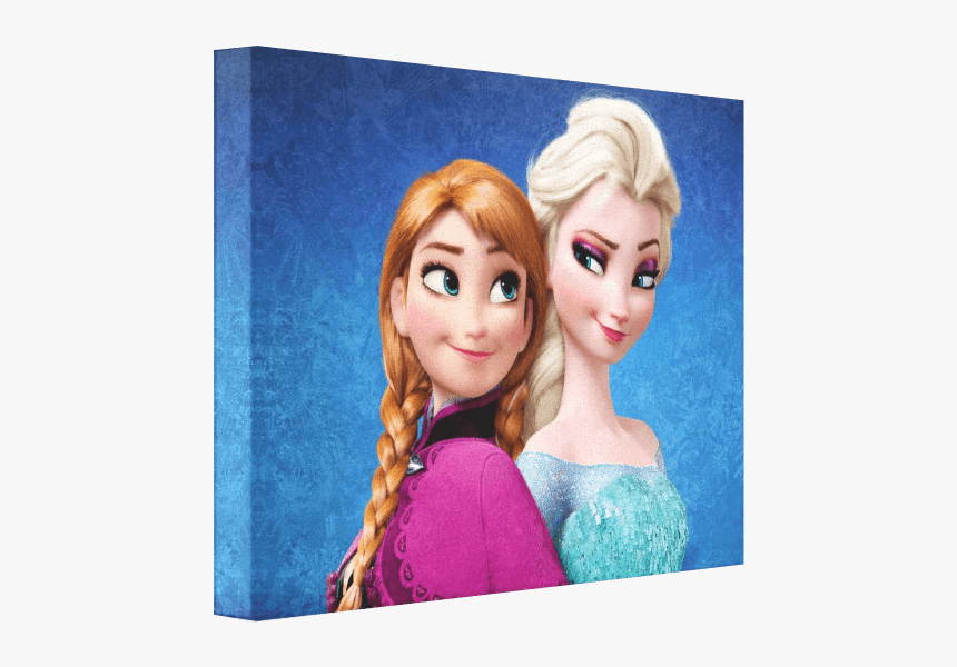 Anna & Elsa Canvas - عکس السا و آنا جدید, HD Png Download, Free Download