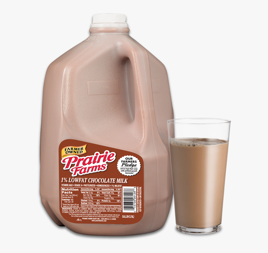 Transparent Milk Gallon Png - Prairie Farms Dairy Chocolate Milk, Png Download, Free Download