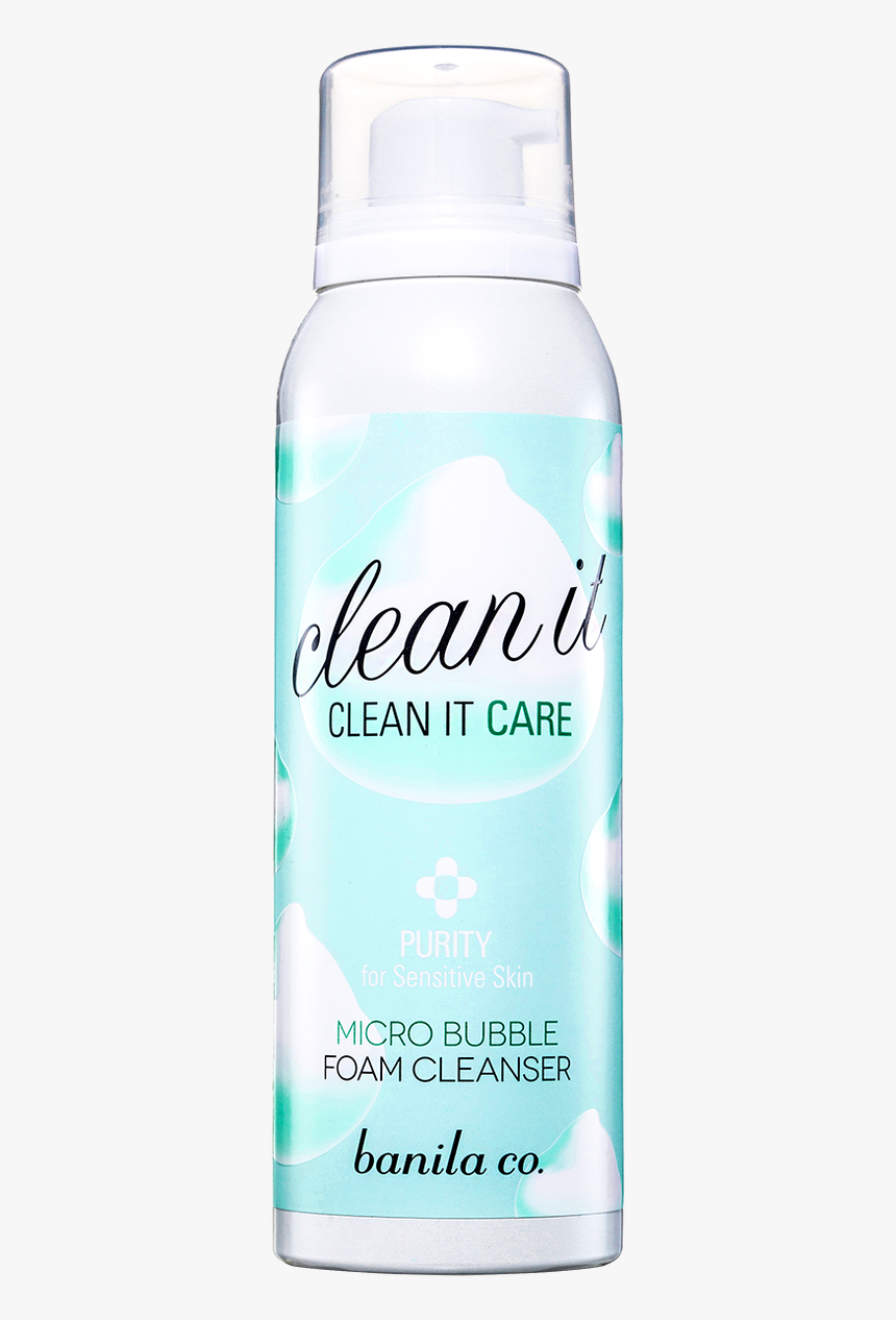 Clean It Care Micro Bubble Foam Cleanser Purity 200ml - Bottle, HD Png Download, Free Download