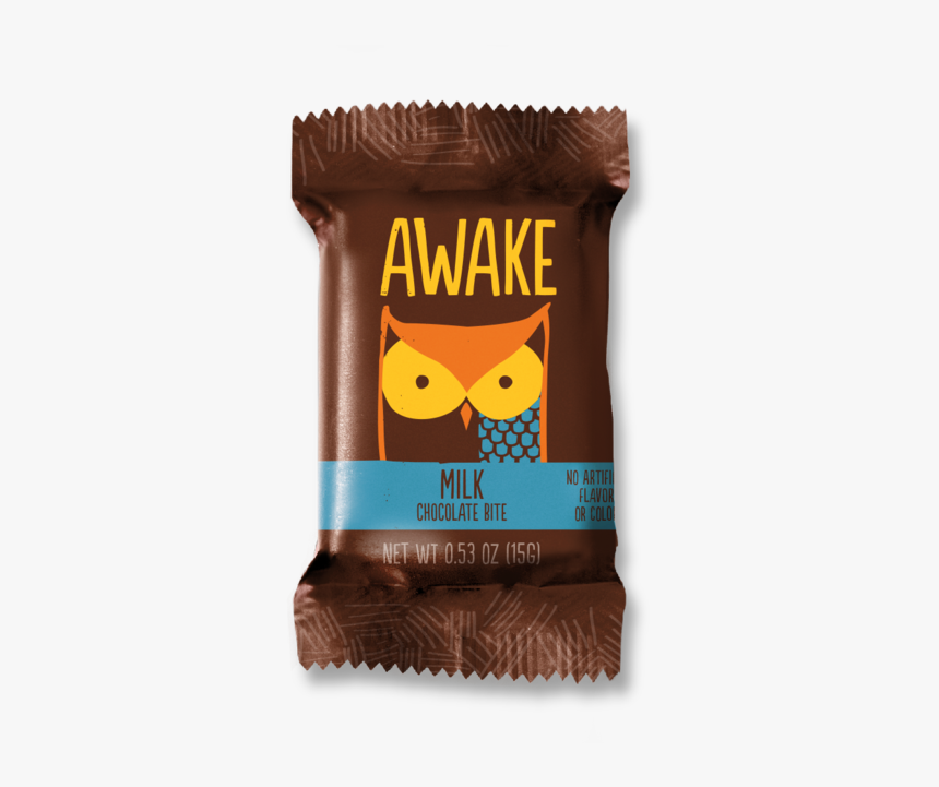 Milk Chocolate Bites - Awake Chocolate Bites, HD Png Download, Free Download