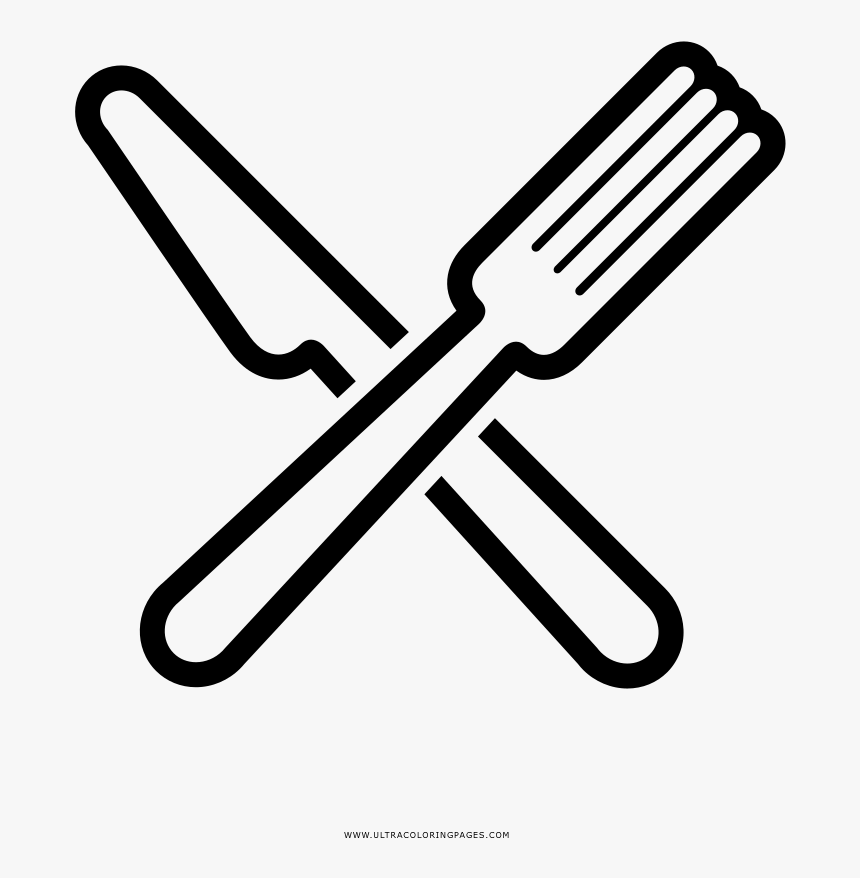 Transparent Silverware Clipart - Cutlery Icon Png, Png Download, Free Download