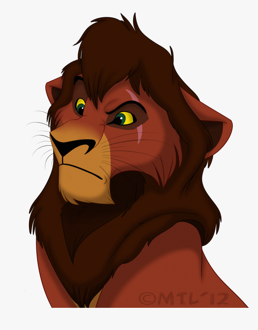 Kovu Nala Simba Scar Lion - Simba Scar Lion King, HD Png Download, Free Download