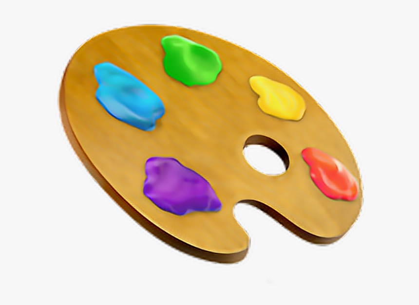 Transparent Paint Emoji Png - Paint Palette Emoji Png, Png Download, Free Download