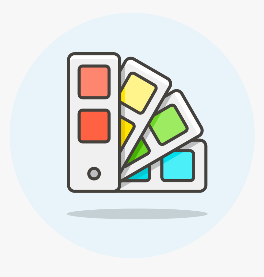 Color Palette Icon - Color Palette Icon Png, Transparent Png, Free Download