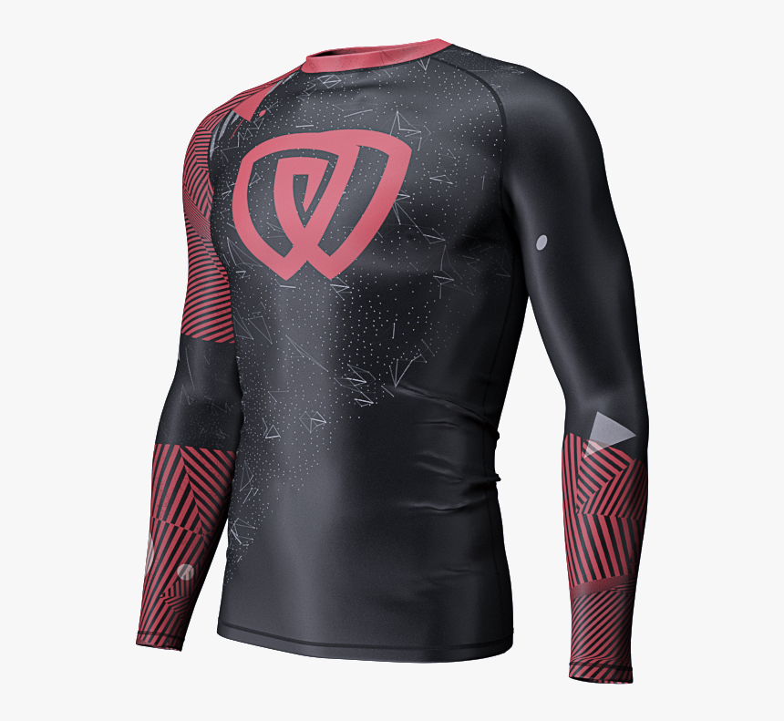 Phalanx Chaos Ranked Black Belt Jiu Jitsu Rash Guard, - Bjj Rashguard Blue Belt, HD Png Download, Free Download