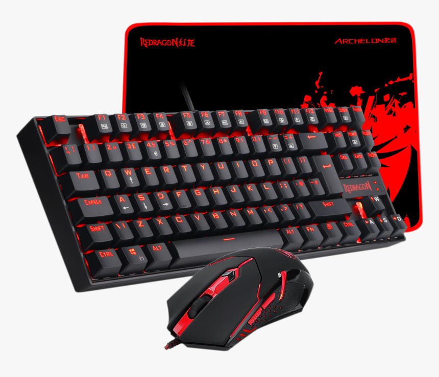 Redragon Keyboard And Mouse Bundle, HD Png Download, Free Download