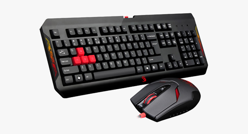 Keyboard And Mouse Png - Bloody Q1100, Transparent Png, Free Download