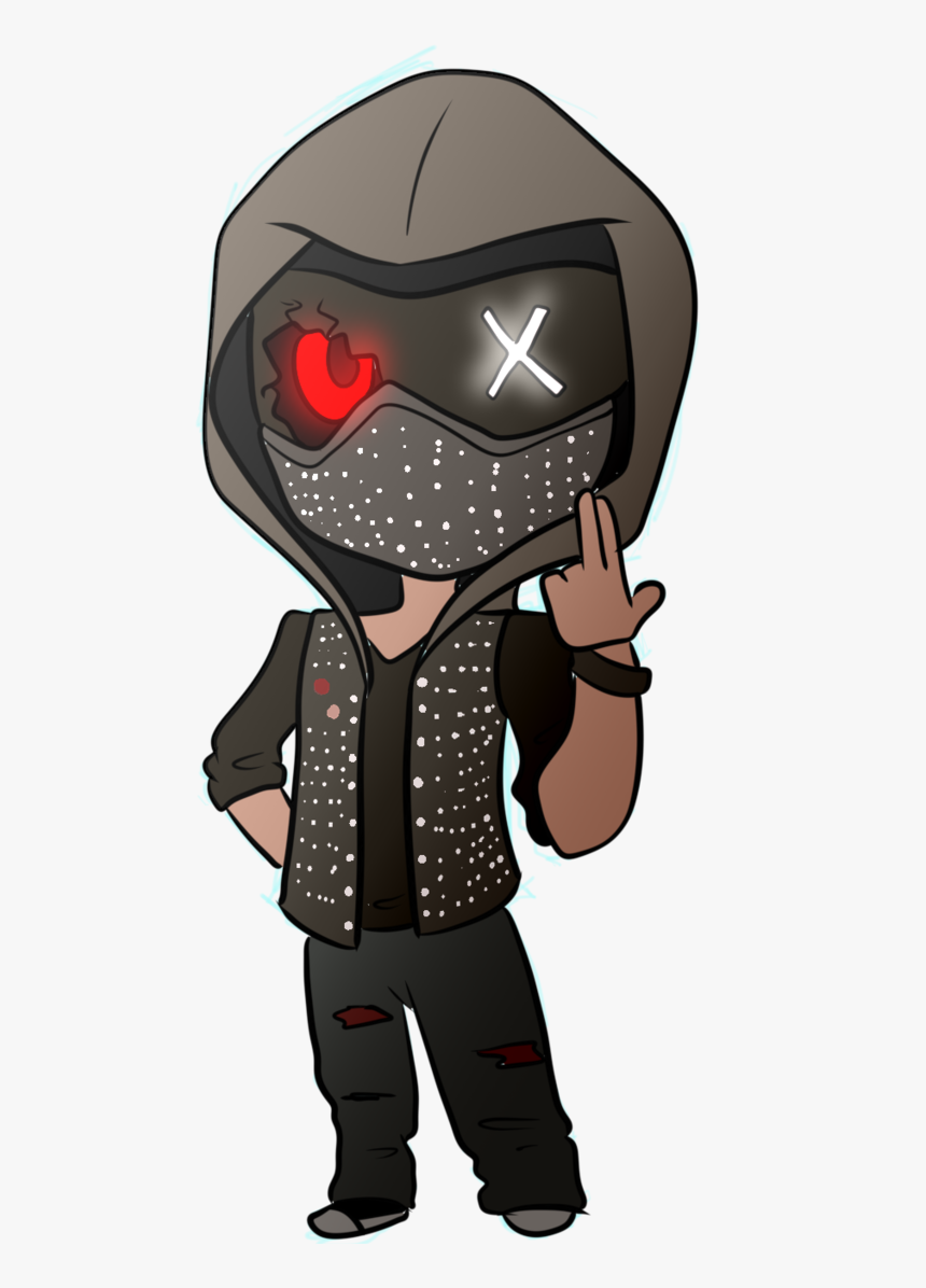 First Two Raffle Prizes, For 

@tunicpanda @this Aint - Watch Dogs 2 Wrench Chibi, HD Png Download, Free Download