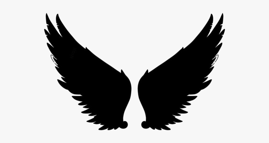 Tribal Fallen Angel Png Transparent Images - Angel Wings Silhouette, Png Download, Free Download