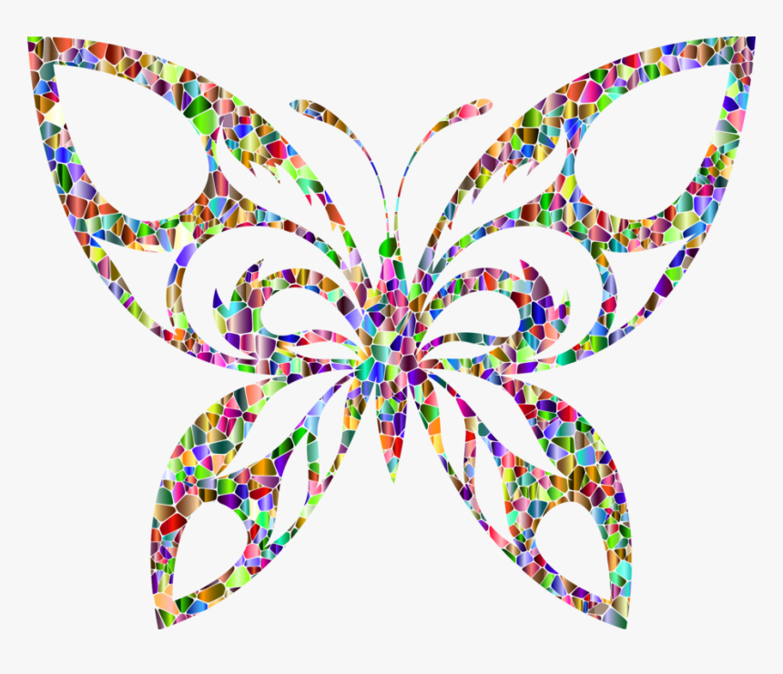 Butterfly,symmetry,wing - Gold And Pink Butterfly, HD Png Download, Free Download