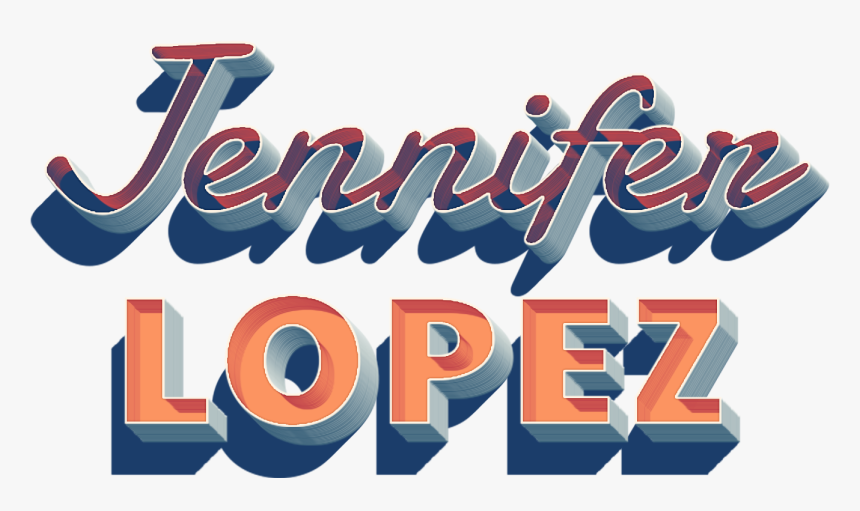 Jennifer Lopez Name Logo Png - Logo Jennifer Lopez Png, Transparent Png, Free Download