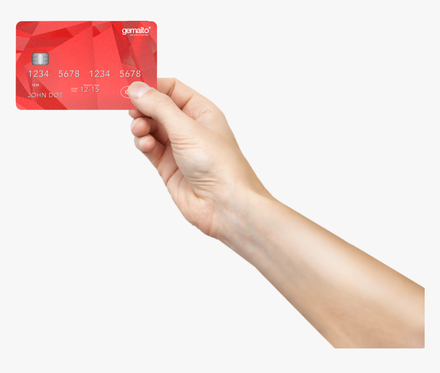 Reaching Hands Png Download - Credit Card In Hand Png, Transparent Png, Free Download