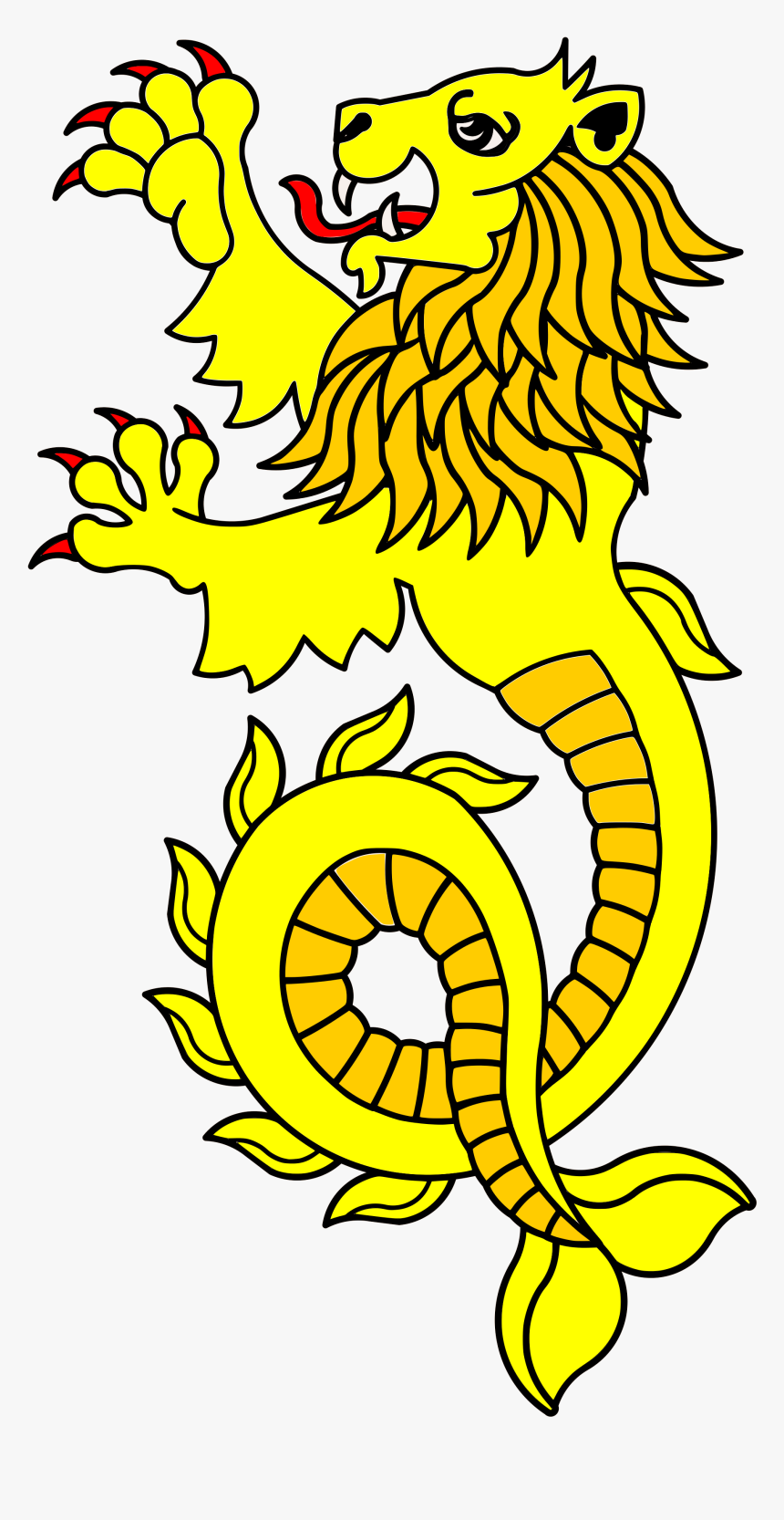 Sea Lion Coat Of Arms , Png Download - Heraldic Sea Lion, Transparent Png, Free Download