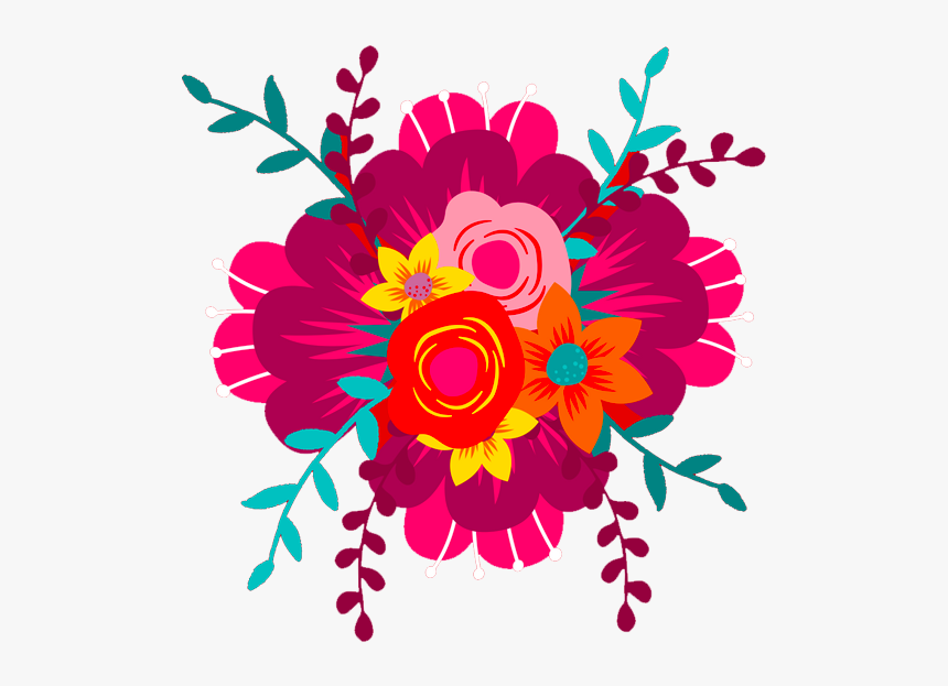 Truck Art Flower Png, Transparent Png, Free Download