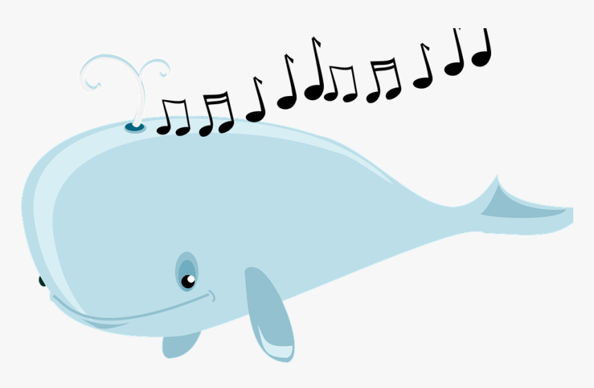 Whale Songs, Whale, Communication, Songs - Clip Art Wale, HD Png Download, Free Download