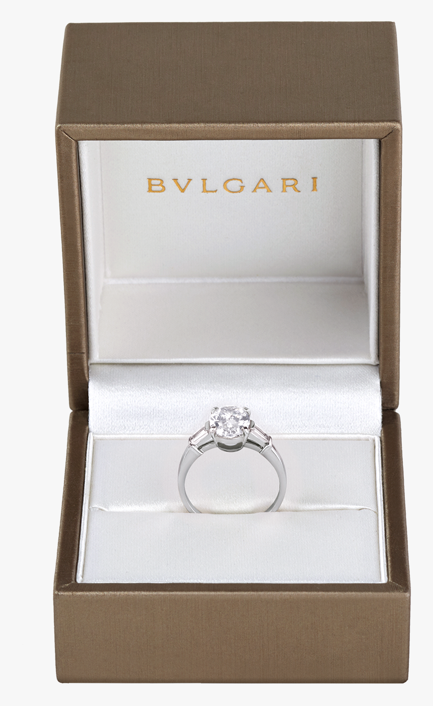 Engagement Ring Box Bvlgari, HD Png Download, Free Download