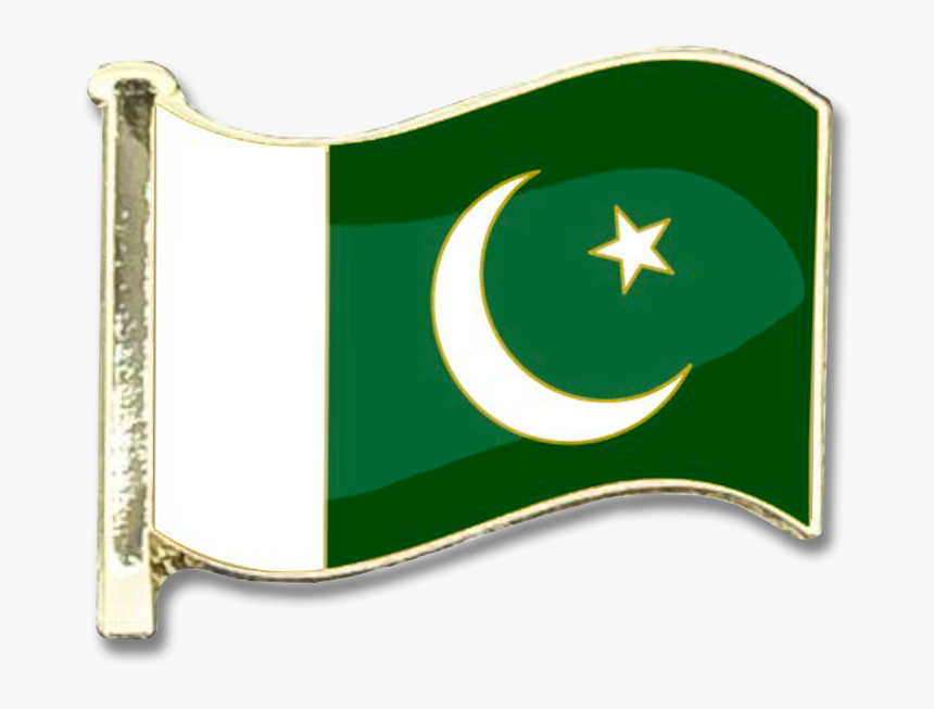 Pakistan Flag Badge - Country Flag Png Pakistan, Transparent Png, Free Download