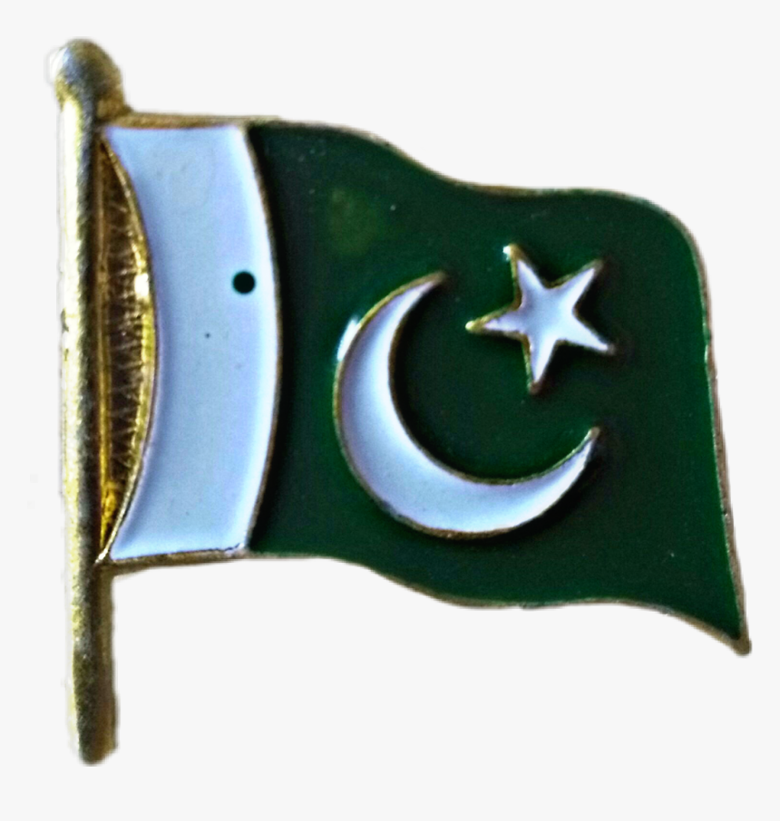 #pakistanflag #flag #pakistan #challenge #sticker #pakistaniflag - Pakistan Flag Badge Png, Transparent Png, Free Download