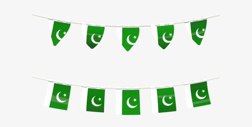 Rows Of Flags - Pakistan Flag Clipart Png, Transparent Png, Free Download