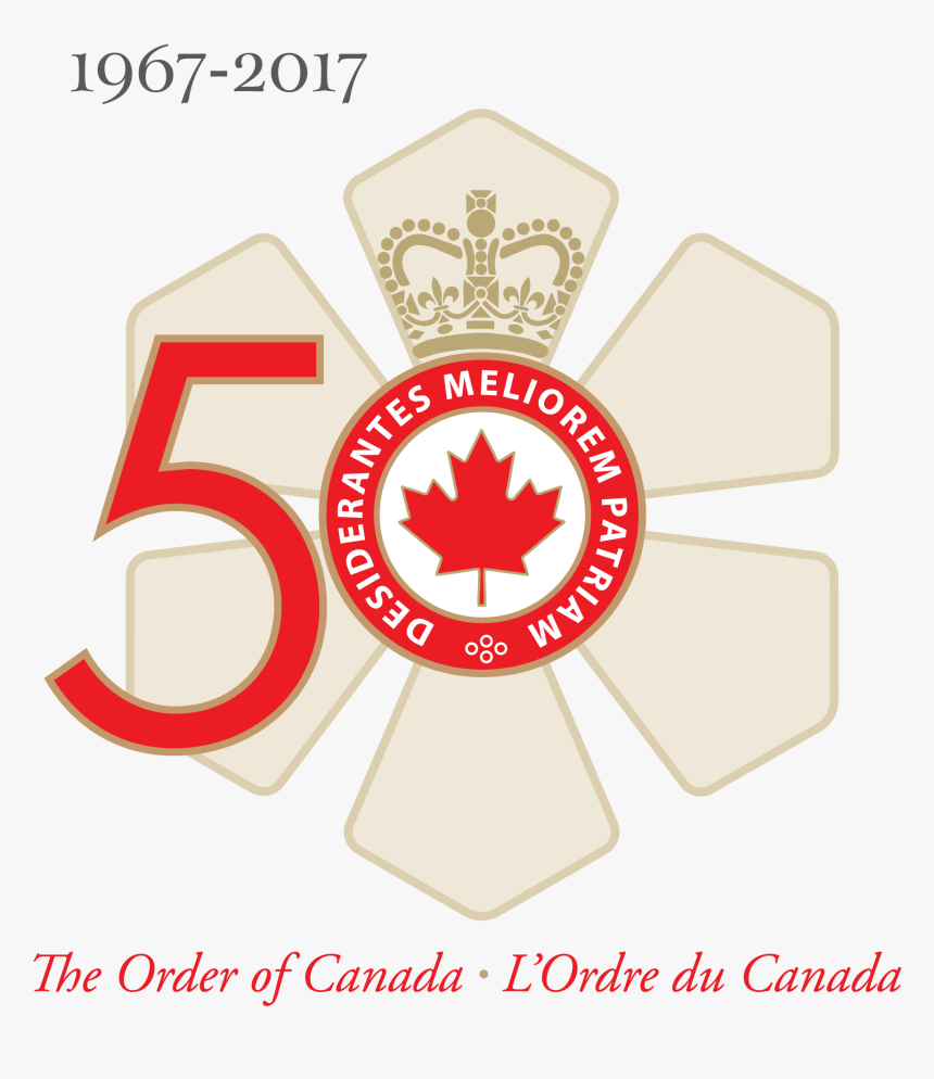 Order Of Canada 50th Anniversary - Order Of Canada Png, Transparent Png, Free Download