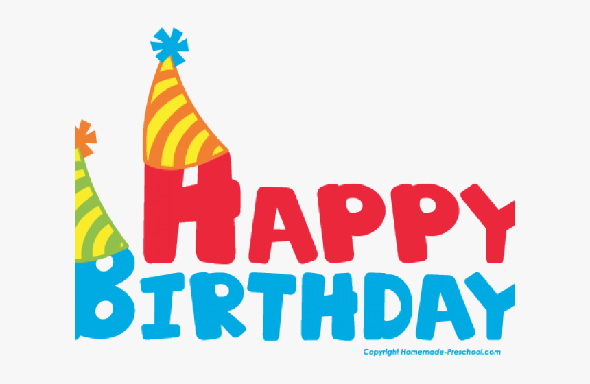 Hat Clipart Happy Birthday - Illustration, HD Png Download, Free Download