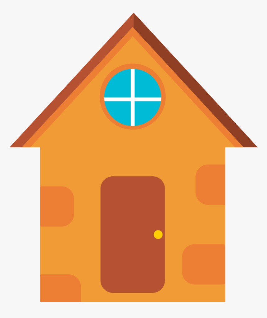 Bird Nest Box Clip Art Orange Hut - Circle, HD Png Download, Free Download