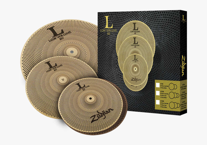 Low Volume Drum Set Options Now Available At The Drum - Zildjian Lv348, HD Png Download, Free Download