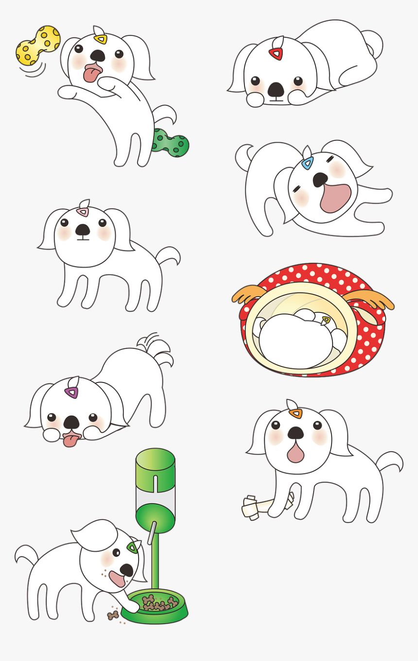 Puppy, Maltese, Animal, Dog, Cute, Aegwan Animals - Cartoon, HD Png Download, Free Download
