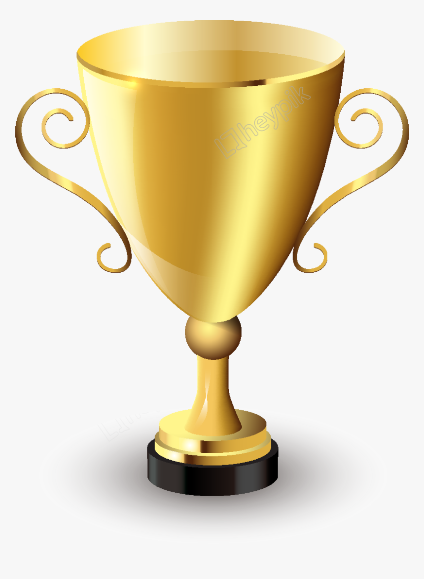 Drawn Trophy Golden Cup Clipart , Png Download - Portable Network Graphics, Transparent Png, Free Download