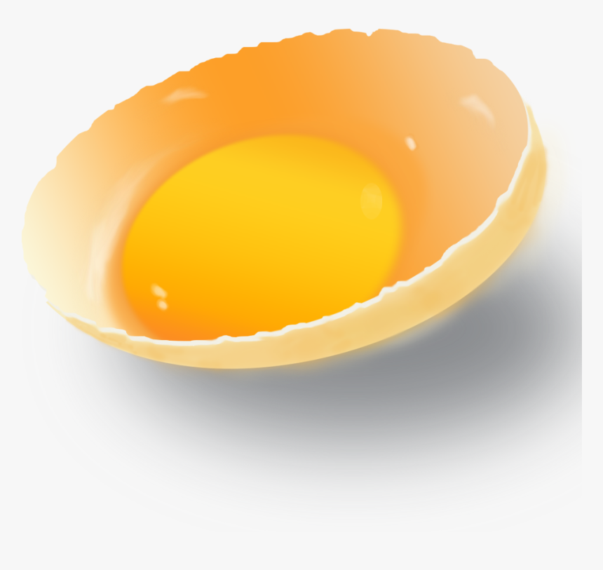 Broken Egg Yolk - Egg Yolk Png, Transparent Png, Free Download