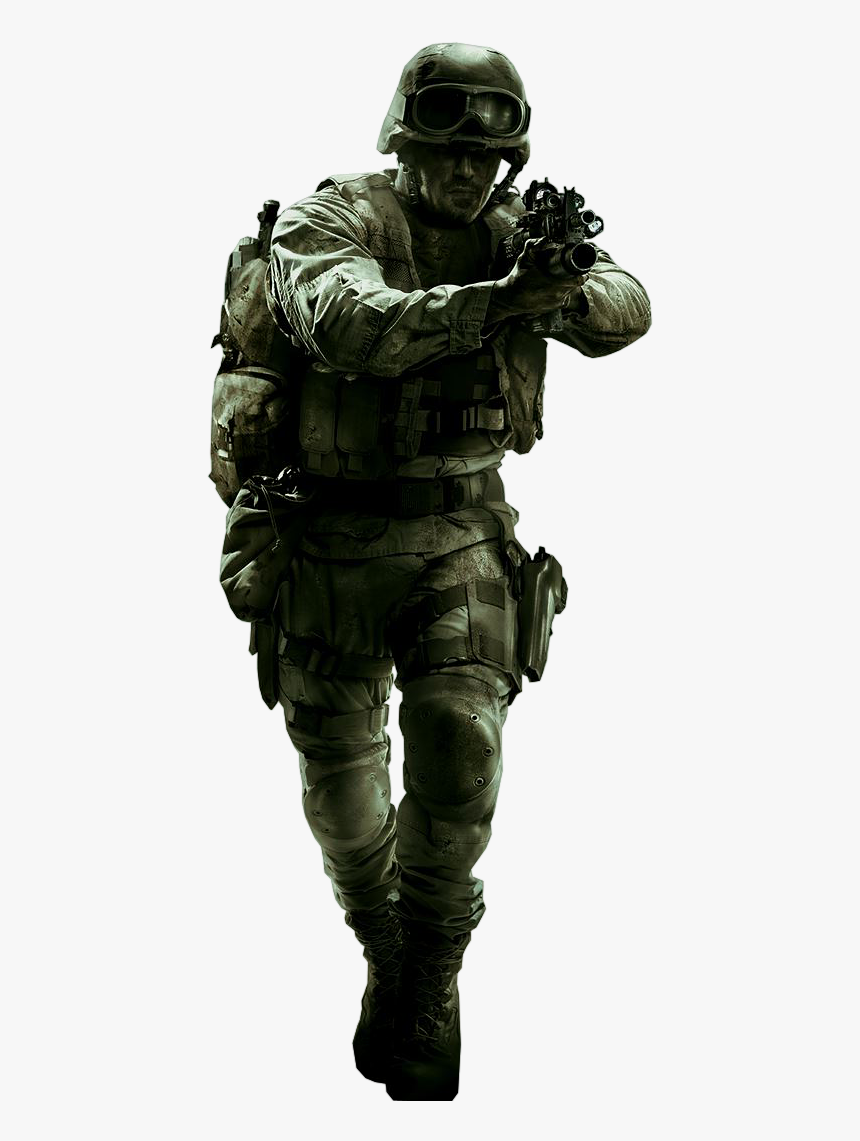 Call Of Duty Png Free Images - Soldier, Transparent Png, Free Download