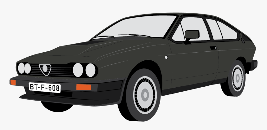 1981 Alfa Romeo Gtv6 - Alfa Romeo, HD Png Download, Free Download