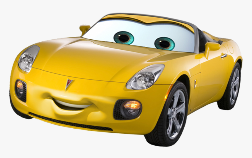Cars Movie Characters Png Download - Yellow Car Cars Movie, Transparent Png, Free Download