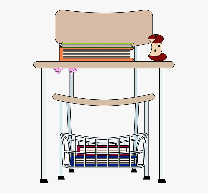 Graphic, School Desk, School, Student, Study - Bunk Bed, HD Png Download, Free Download