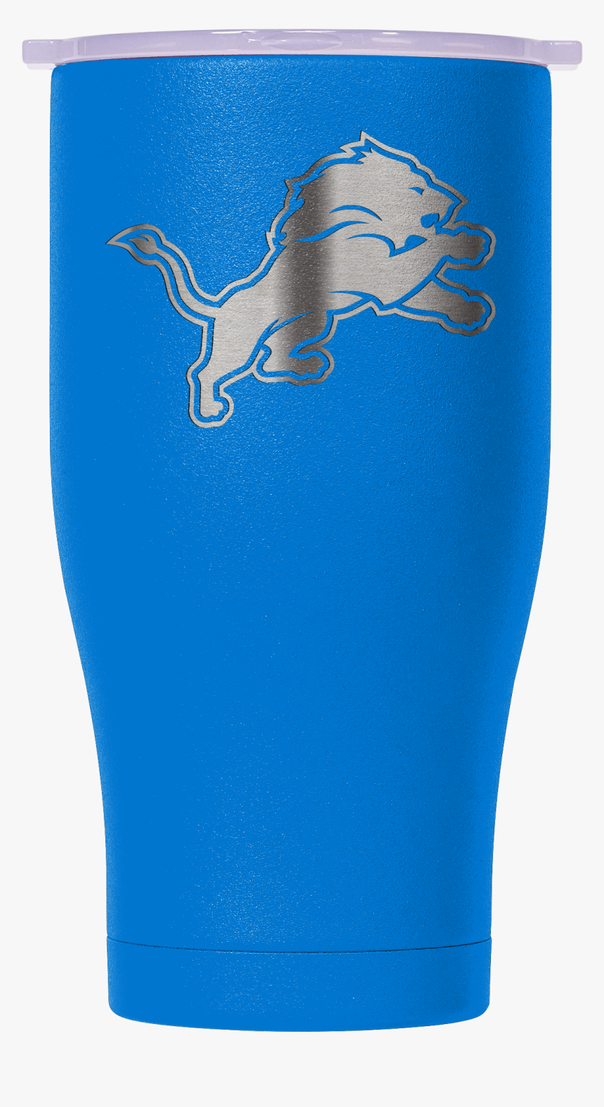 Detroit Lions Blue/white Etched Chaser 27oz - Detroit Lions, HD Png Download, Free Download