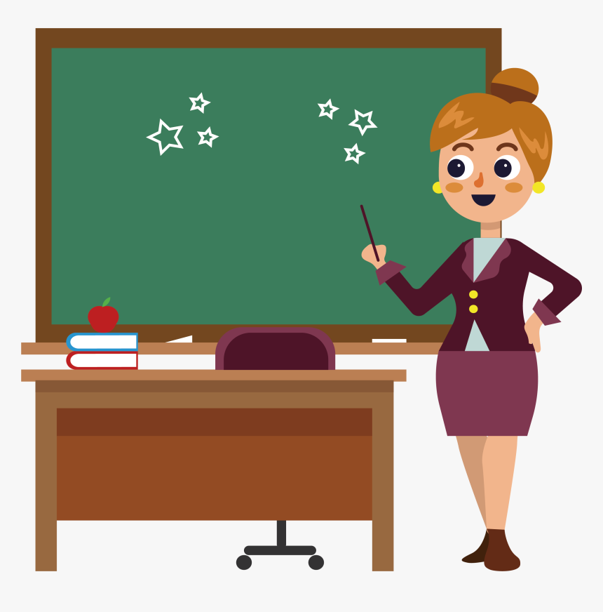 Transparent School Desk Png Clipart Teacher Classroom Png