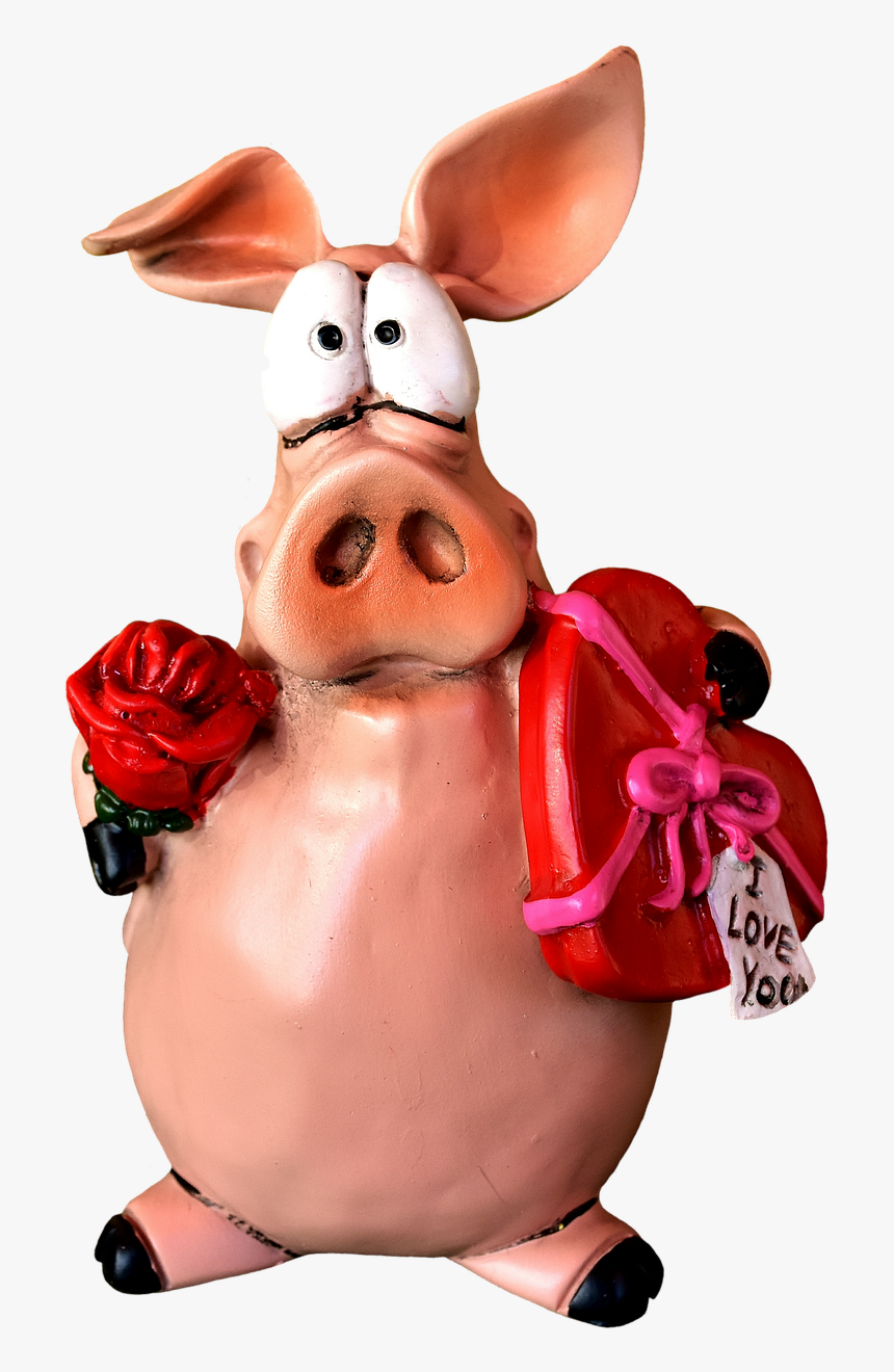 Piglet Figure Love Free Photo - Love, HD Png Download, Free Download