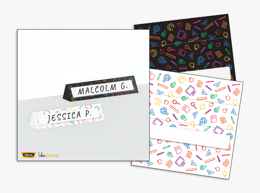 Back To School Desk Tags - Paper, HD Png Download, Free Download