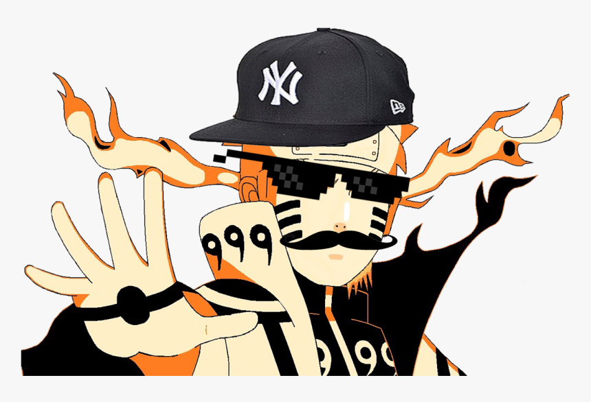 Transparent Thug Life Png - Naruto Thug Life Png, Png Download, Free Download