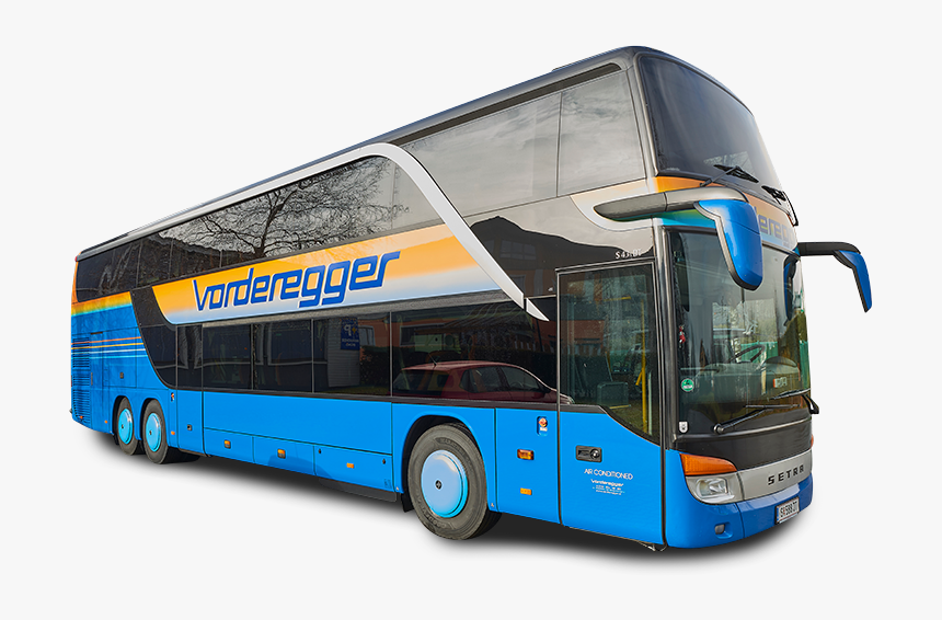 Setra S 431 Dt - Double-decker Bus, HD Png Download, Free Download