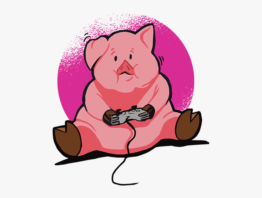 Pig Gamer, HD Png Download, Free Download