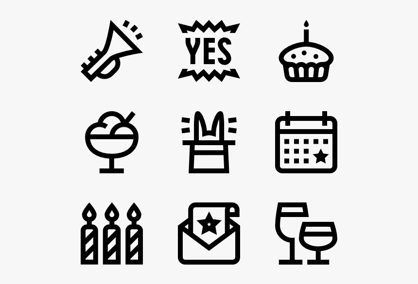 Birthday - Corruption Icons, HD Png Download, Free Download
