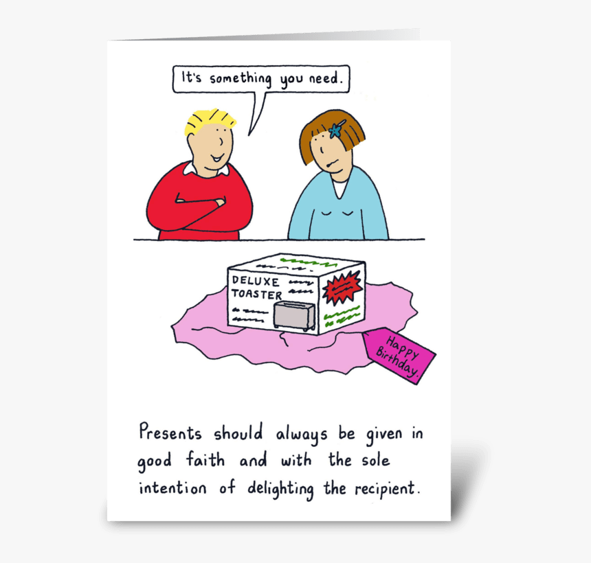 The Toaster Birthday Gift - Cartoon, HD Png Download, Free Download